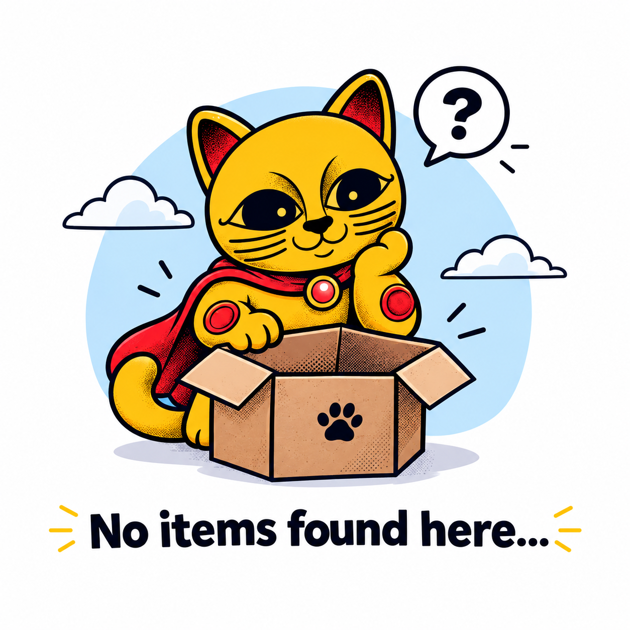 miau... no items
